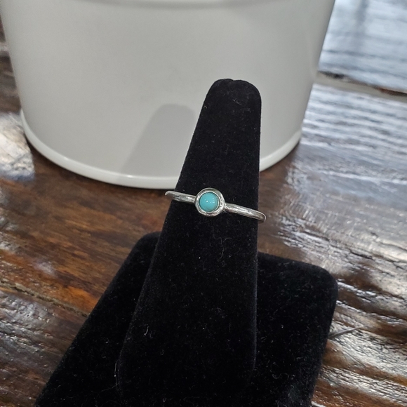 Sterling Silver Ring Jewelry - Turquoise Ring